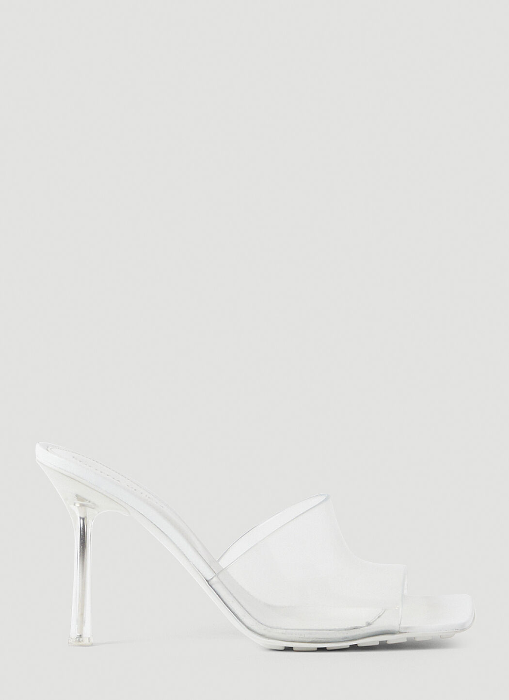 Buy SHUZ TOUCH Women Smart Casual Solid Transparent Heel Sandals-white  Online
